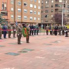 Recuerdo a los Caídos por España en el acto del 30 aniversario de la Subdelegación de Defensa en Soria.