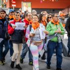 Marcha reivindicativa por la ciudad de Soria en el Día Mundial de la Salud Mental.