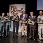 Foto de familia de los galardonados