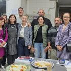 Participantes en el taller de tapas y pinchos de Asohtur.