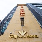 Fachada de la central de Caja Rural de Soria.