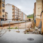 Estado de las obras del aparcamiento de Doctrina. MARIO TEJEDOR