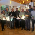 Foto de premiados del torneo celebrado en Pedrajas.