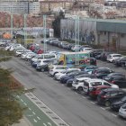 El aparcamiento de Los Pajaritos, cuya reforma ha licitado el Consistorio. MARIO TEJEDOR