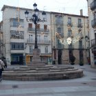 Pruebas de la iluminación este martes.