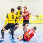 La grada se volcó con el equipo durante todo el choque