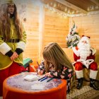 Primeras visitas y deseos de Navidad.