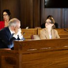 La portavoz del PP, Belén Izquierdo, en el último pleno.