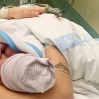 Primer bebé nacido en León en el recién estrenado año, de nombre Nuno Chamorro Alejos.