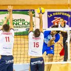 Bruno Cunha en el partido ante Cisneros, rival el sábado y que eliminó a los soriaanos de la competición europea.