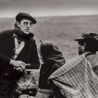 Avelino Hernández, con su emblemática boina.