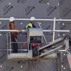 Trabajadores de la construcción.