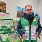 Fernando Recio Salvador, el vendedor de la ONCE que ha repartido 35.000 euros con un cupón.