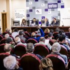 El departamento de Reto Demográfico reunió a los alcaldes ayer.