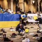 Cerca de 150 personas se manifestaron en la Plaza Mayor
