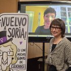 Dominga, con Elisabeth Justicia y Gloria Gonzalo.