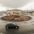 La rotonda en Avenida de Valladolid frente a Copiso es una de las nuevas estructuras creadas con la humanización de las travesías.