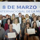 El presidente de la Junta de Castilla y León, Alfonso Fernández Mañueco, participa en el acto institucional del Gobierno Autonómico con motivo del Día Internacional de la Mujer.