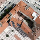 Vista aérea del lugar en el que se ubicará la comunidad solar.