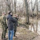 El subdelegado y el Regimiento de Pontoneros se reúnen a pie del río Duero.
