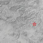 Señalización del temblor por el IGN.