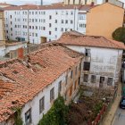 Vista aérea del viejo hospicio de la calle Alberca.