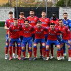 El once del Numancia ante el Escobedo presentó varias novedades.