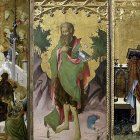 Las tres pinturas que adornaron la Catedral de El Burgo de Osma y hoy lucen en el Louvre de París.