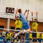 Olalla en el encuentro del pasado sábado en Valencia ante Leleman.