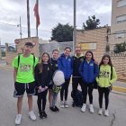 Los integrantes del C.D. 27 Grados que participaron en el Campeonato de España Infantil y Cadete de Salvamento y Socorrismo de Primavera.
