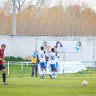 Los jugadores del Almazán quiere celebrar este sábado una victoria.