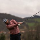 Daniel Berná durante una competición.