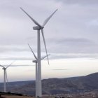 Aerogeneradores en la provincia de Soria.