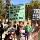 Vecinos de San Esteban de Gormaz (Soria) se manifestan por sexta ocasión para frenar la construcción de una planta de biometano.