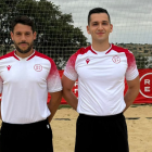 Arenas Mora, a la derecha de la imagen, dirigirá el partido de este sábado en Pinilla.