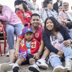 La pantalla gigante se instaló en la contrarrecta de Los Pajaritos