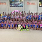 El San Andrés acogió el talento soriano en la Gimnasia rítmica