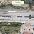 Zonas de actuación en las obras de remodelación de El Cañuelo.