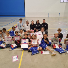 Participantes en el programa de la Territorial de fútbol.