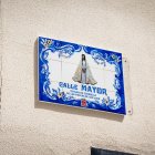Una de las nuevas placas con motivos de San Juan.
