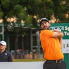 El golfista soriano Daniel Berná compite durante esta semana en Madrid.
