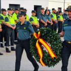 Acto celebrado en el patio de armas de la Guardia Civil de Soria