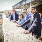 El ministro de Cultura, Ernest Urtasun, visita el antiguo Banco de España, sede del Centro Nacional de Fotografía.