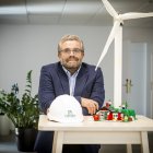 Javier Gracia es director del Área de Empresas Participadas de Caja Rural de Soria y presidente de la Asociación de Promotores de Energía Eólica de Castilla y León, Apecyl.