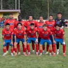 El once del Numancia en la segunda parte del partido ante el Guadalajara.