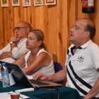 En primer término, el director del parque de la Laguna Negra, Óscar Carrascosa, junto a la delegada, Yolanda de Gregorio.