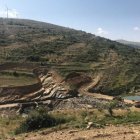 Obras de la presa de San Pedro paralizadas.