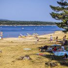 El embalse es uno de los lugares frecuentados por los turistas que visitan Soria.