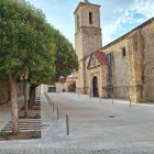 Renovado entorno junto a la iglesia de San Pedro.