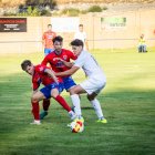 Acción de juego en el campo de La Arquilla en Ágreda.